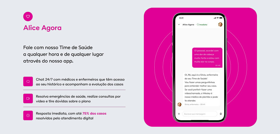 Alice Saúde para Empresas - Plano de Saúde